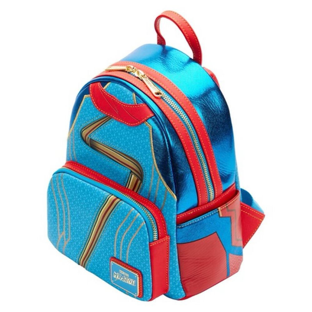 LOUNGEFLY MARVEL Ms. Marvel Cosplay Mini Backpack - Picture 4 of 16